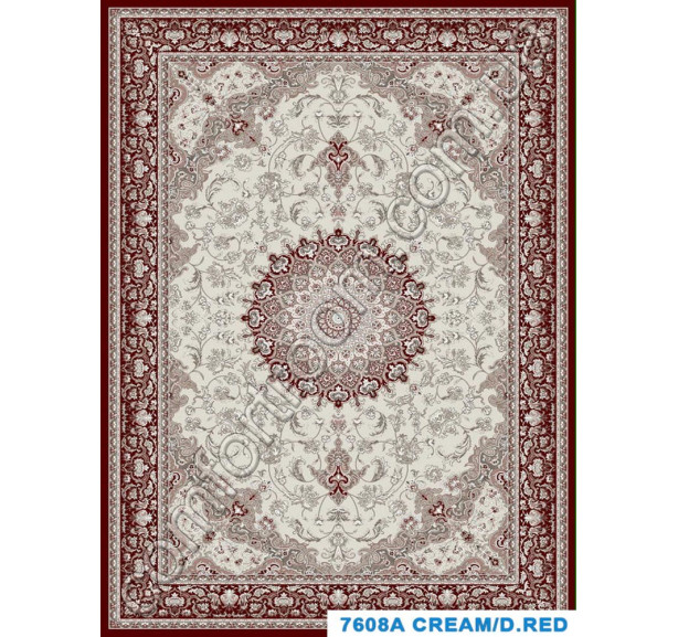 Килим Turkistan 7608A CREAM-red - Фото 1